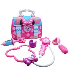 Disney Jr. Minnie Mouse Bow-Care Doctor Bag Set Just Play 2020